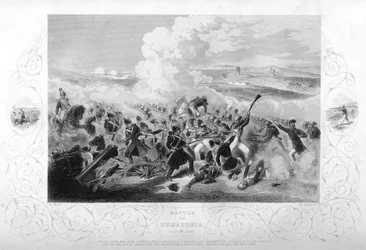 Die Schlacht von Eupatoria während des Krimkriegs, 1855, 1857.