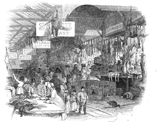 Leadenhall Market, am Heiligabend