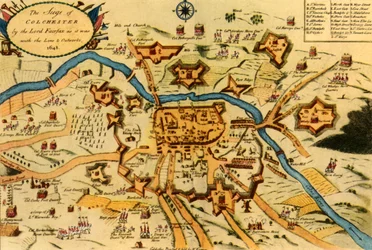 Die Belagerung von Colchester durch die Parlamentskräfte