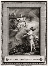 Die Nymphe Echo, in einen Klang verwandelt, 1774