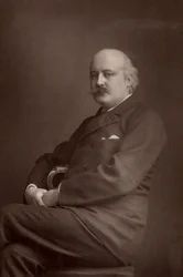 (Charles) Hubert (Hastings) Parry (1848-1918) (Woodburytypie)
