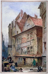 The Cock and Magpie Tavern, Drury Lane, Westminster, London, 1862