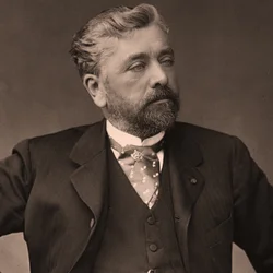 Porträt von Gustave Eiffel. 1889
