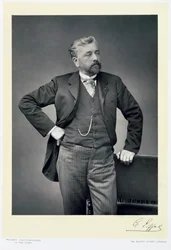Alexandre Gustave Eiffel, französischer Ingenieur, spätes 19. Jahrhundert