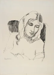 Schlafendes Mädchen