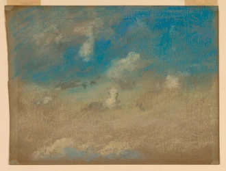 Wolken am blauen Himmel