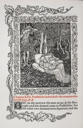 Kapitel XIII. Hallblithe erblickt die Frau, die ihn liebt.