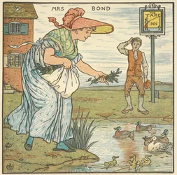 Farbige Illustration für 