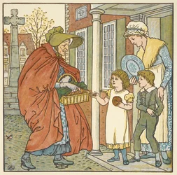 Farbige Illustration für 