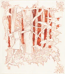 Prinz Charming im Wald