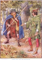 Robin Hood und der Bettler