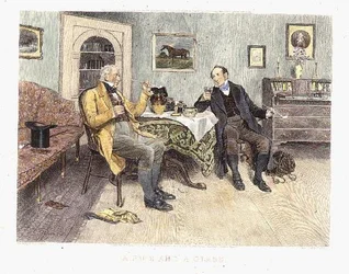 Eine Pfeife und ein Glas, veröffentlicht 1896