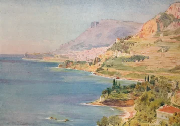 Das Fürstentum Monaco, ca. 1910, 1912