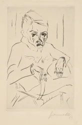 Müder Soldat I, 1919