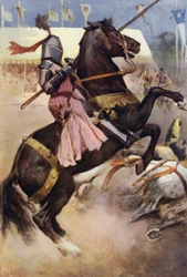 Illustration für Ivanhoe von Sir Walter Scott