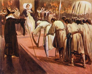 Illustration für Kenilworth von Sir Walter Scott