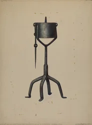 Öllampe, ca. 1938