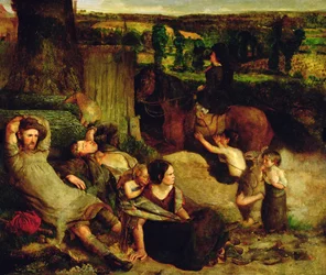 Die irischen Vagabunden, c.1853-54
