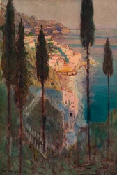 Abendschatten, Amalfi, ca. 1887-1906, 1906-7