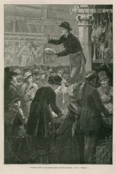 Samstagabend im Metropolitan Geflügelmarkt