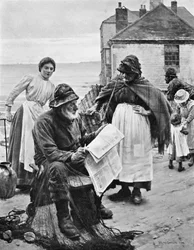 Wenn die Boote weg sind, 1903