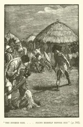 Illustration für König Salomons Schatzkammer von H. Rider Haggard
