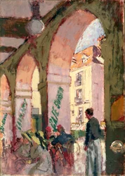 Das Café Suisse oder Café des Arcades, Dieppe