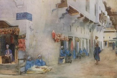 Sharia-el-Kerabiyeh, oder Straße der Wasserträger, Kairo