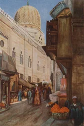 Die Kuppel von El Moaiyad vom Bab Zuweyleh, Damaskus