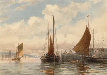 Penzance Luggers in Newlyn