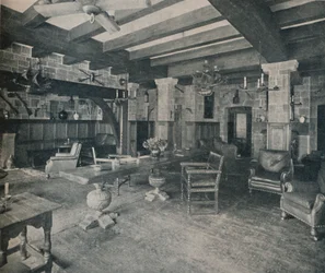Der Freibeuter-Raum, Carlyle Club, Piccadilly, 1915