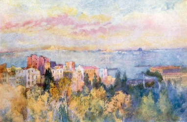 Goldenes Horn, früher Morgen