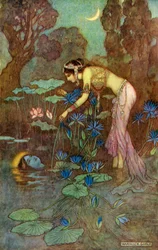 Sita findet Rama unter Lotusblüten, 1913