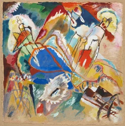 Entwurf zu „Improvisation 30 (Kanonen)“