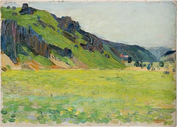 Kallmünz - hellgrüne Berge