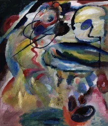 Komposition mit Kreis. 1911