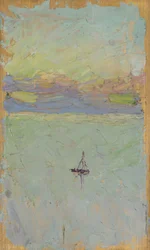 Segelboot auf dem Meer