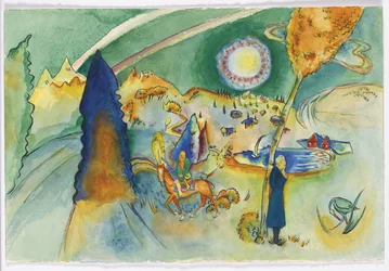 Aquarell für Poul Bjerre