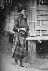 Eine Kachin-Frau, 1902