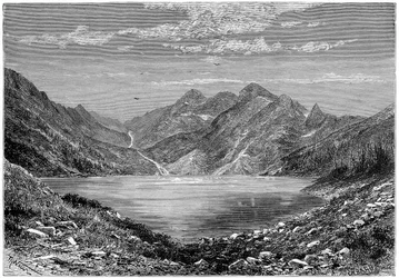 Der Fischsee, Schweiz, 1879