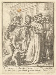 Herzog, aus dem Totentanz, 1651