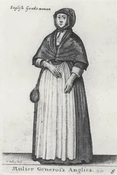 Englische Dame, 1643
