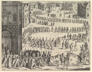 Begräbnis von General Johan Baptiste von Taxis, 1645
