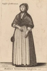Mulier Generosa Anglica, 1643