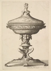 Verzierter Kelch, 1642