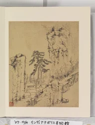 Album mit Landschaftsgemälden