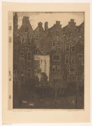 Häuser an der Voorstraatshaven in Dordrecht