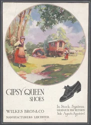 Gipsy Queen Schuhe, ca. 1920er