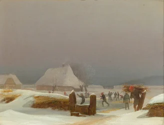Winterlandschaft von Fünen