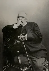 Porträt des Schriftstellers William Busnach